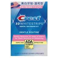 Crest 3DWhite Gentle Whitening Teeth Patch Crest Whitening Strips Teeth (14 Days Serving)