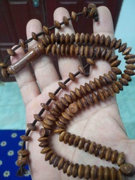 Tasbih kayu Koka turkie 100% asli saiz 9mm×4mm 100biji Mentos kiraan 1 juta