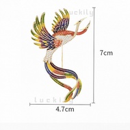 Jewelry, Chinese style phoenix brooch for women. Y7RI