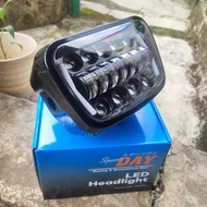 headlamp lampu depan daymaker oval yamaha rx king 2002 set breket B-PRO NINJA HONDA RX KING BYSON VI