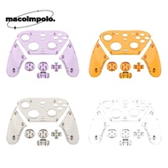 Front Faceplate, Decorative Transparent Gaming Controller Protective ,  Replacement Magnetic  Shell 
