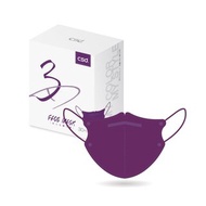 CSD 中衛 醫療口罩-成人立體-3D炫霓紫 (30片/盒)
