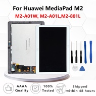 OEM For Huawei MediaPad M2 10.0 M2-A01 A01W M2-A01L / M2 8.0 M2-801L LCD Display With Touch Screen P