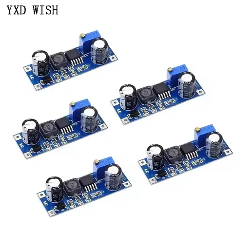 DC DC Converter DC-DC Buck 5pcs XL7015 DC-DC Converter Step-down Module 5V-80V Wide Voltage Input 70