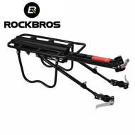 ROCKBROS Bike Rear Rack Alloy Backseat Quick Release Frame Carrier Holder Black