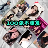 blackpink card blackpink blackpink photocard 100 Pieces Non-Repetitive Kim Jisoo Jisoo Self-Printing