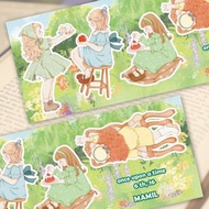 很久很久以前 6 ver16 (hamil) 復古女孩女士角色貼紙