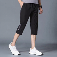 PNT12 PandaShop Ready Stock Casual Sport Running Pants Short Pants Fitness Breathable Plus Size Men