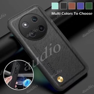 Honor X9c Smart 5G 2024 Cross Leather Camera Shockproof Case For Honor X9c Smart 5G 2024 Shockproof 