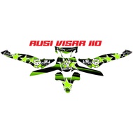 ☜┇KYMCO VISAR 110 RACING BOY CONCEPT FULL DECALS