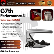 G7th C81020 Performance 3 Guitar Capo for Acoustic and Electric Guitar - C81020 / C81010