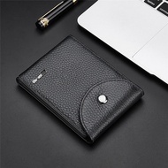 Slim Card Holder RFID Protected PU Leather Small Wallet Multi Card Slot Case for Mercedes Benz AMG W203 W202 W214 W205 W211 W123 W220 W124 W212 W204