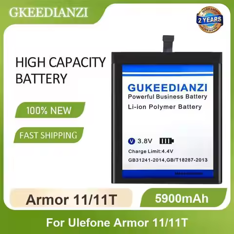 Battery For Ulefone Armor 7 11 11T 6 5 5S 8 12 10 9 9E 3 22 20WT 15 23 Ultra 17 Pro 2 5.0inch Helio 