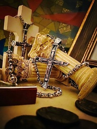 【巴洛克系列】耶穌十字架/墜飾/單墜