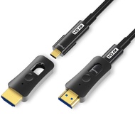 YIWENTEC HDMI Fiber Cable 4k@60Hz HDCP2.2 4:4:4 High Speed 18Gbps HDR 3D 4K2K HDMI Optic Fiber Cable