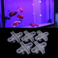 yal❤ 5pcs Aquarium Fish Tank Divider Suction Cup Divider Plastic Sheet Holder Set New
