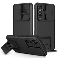 Samsung Galaxy A14 A34 A54 5G A15 A24 4G A25 Case Armor Kickstand Slider Camera Protector Phone Case For Samsung A54 A 14 34 54 Back Cover