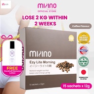 【LIMITED OFFER】Mizino Ezy Lite Morning (Coffee) - Buy 2 Get 1 Free! Weight Loss Supplement for Slimm