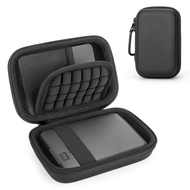 External Hard Drives HDD Carrying Case for Seagate/WD Elements/Toshiba Canvio Basics/WD My Passport,