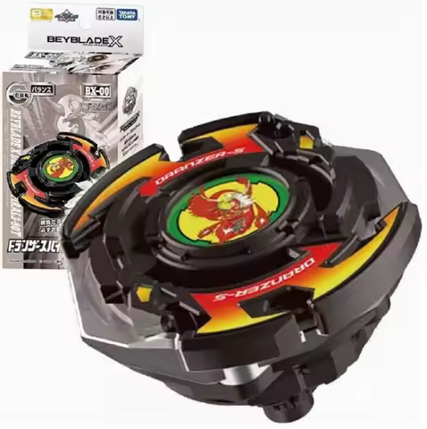 Original TAKARA TOMY BXG15 Flame Black Phoenix Alloy Dominator Burst Gyroscope BEY X BX00 BX34