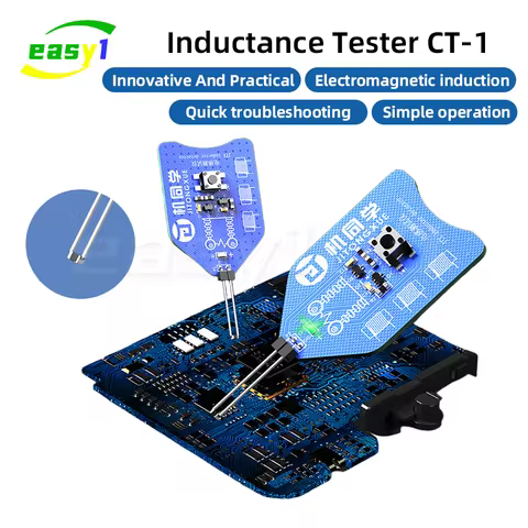 JTX CT-1 MOBO Coil Tester Inductor Detector Tool for PC Repair-Quick Fault Check MoBo Coil Tester wi