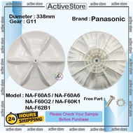 Panasonic Washing Machine Pulsator Plate 338MM Gear11 NA-F60A5 NA-F60A6 NA-F60G2 NA-F60K1 NA-F62B1
