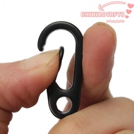 CHIHIRO1BFT8 Pair Stainless Steel Carabiner EDC Clip Tool Keyring
