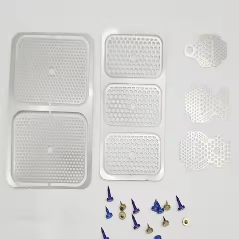 C-1/2/3Pc Dental Implant Titanium GBR Flexible Bone Regenerate Barrier Membrane Safe Titanium Plate 
