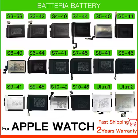 100% Genuine Battery For Apple Watch Series Ultra SE 1 2 3 4 5 6 7 8 IWatch S3 GPS LTE S4 S5 S6 S7 S