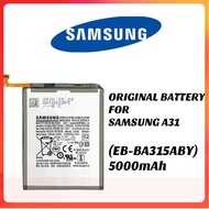 แบตเตอรี่ แท้ ORIGINAL BATTERY FOR SAMSUNG A31 / A22 (4g) A225 (EB-BA315ABY) 5000mAh แบตเตอรี่ แท้