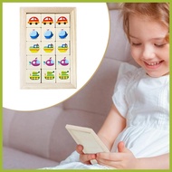 Wood Block Puzzle Educational Jigsaw Cartoon Design Wood Intelligence Puzzle for Kindergarten Classr