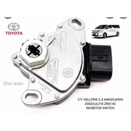 T/Y VELLFIRE 2.4 ANH20,WISH ZGE20,ALTIS ZRE142 INHIBITOR SWITCH