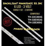 PANASONIC 32INCH LED TV BACKLIGHT LAMP TH-32C304G TH-32D302G TH-32E305G 6K 3V BL PANASONIC 32IN TH32