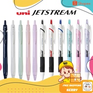 Ballpoint Pen UNI JETSTREAM Model SXN-150 Push Type And Nib Size 0.5 MM And 0.38 MM.