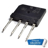 RS+ 5pcs GBJ2510 KBJ2510 GBJ 2510 Bridge Rectifier Diode 25A/1000V New