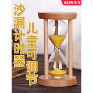 Hourglass Timer Children Adjustable Shock-resistant Learning 5/20/30 Minutes Half Hour Timing Glitte