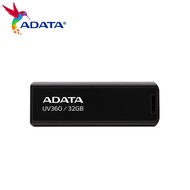Original Adata UV360 USB 3.2 Gen 1 USB Flash Drive ความเร็วสูง 256GB 128GB Memory Stick 64GB 32GB Mini U Disk Pendrive