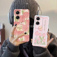 Soft Case Viv0 Y18 4g 2024 Silicone Motif Bun9a Tul1p Character Protective Case hp