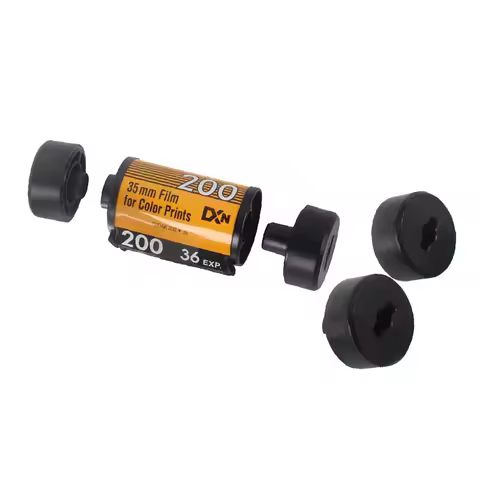 1PC 135 To 120 Film Adapter Canister Converter Panorama Camera 35mm To 120 Film Canister