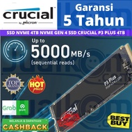 SSD NVME 1TB 2TB 4TB NVME GEN 4 SSD CRUCIAL P3 PLUS 4TB