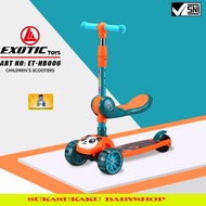 Exotic Scooter ET HB 003 / HB 005 / HB 006 Multifunctional Scooter Kids Scooter 3 Wheel Scooter for 