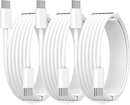 [MFi Certified] iPhone 15 Fast Charging Cable, 3Pack 6ft 60W USB C to Type C C Fast Charging Cable D