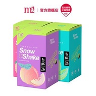 台灣🇹🇼M2 輕次方 SnowShake超能雪泡- 限時買一送二超值組(水蜜桃1盒+荔枝1盒+檸檬優格1盒)