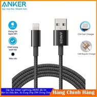 [HCM]Dây cáp sạc ANKER Lingtning dây dù siêu bền A8152 dài 1m - A8152