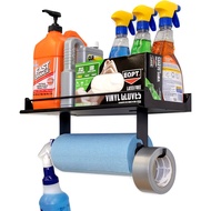 cod Garage Paper Towel Holder Wall Mount Shelf One-Hand Tear Garage Organization and Storage Rack Ho