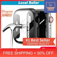 Apple Watch Case with HD Screen Protector Compatible with Apple Watch Series 8 7 6 5 4 3 2 1 SE 41mm 45mm