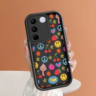 Casing hp For VIVO V27 Pro 5G Case Kesing Protect Phone TY DLJ C8-3150 flowers