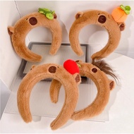 Plus Plush Capella Headband Female Capybara High Skull Face Wash Headband Children's Headwear Melade