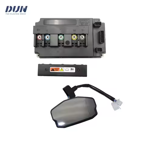 EM100 72V 130A Boost Current BLDC Controller with DKD Display For QS Mid Drive 2000W Wheel Hub Motor