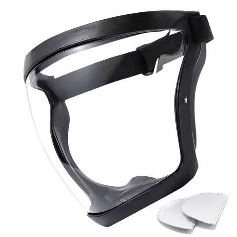 Protective Face Shield Mask for Work Full Face Shield Whacking Face Shield